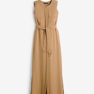 NWT White House Black Market Maxi Shirtdress - 4